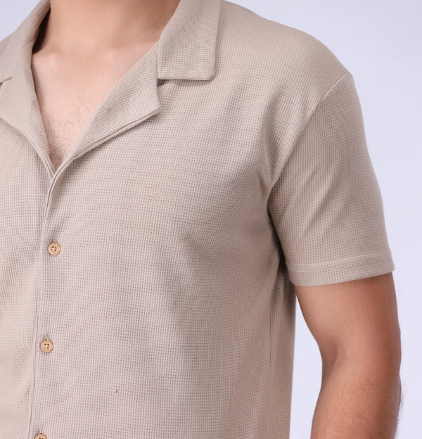 Cuban Shirt Beige