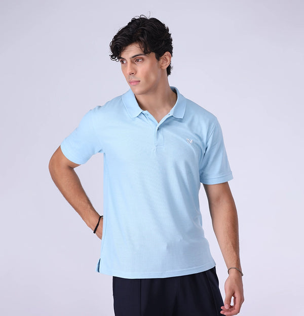 Polo Shirt Sky Blue