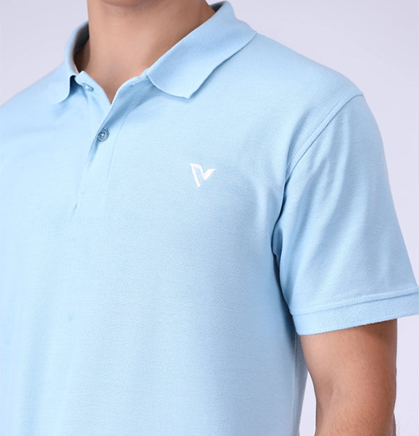Polo Shirt Sky Blue
