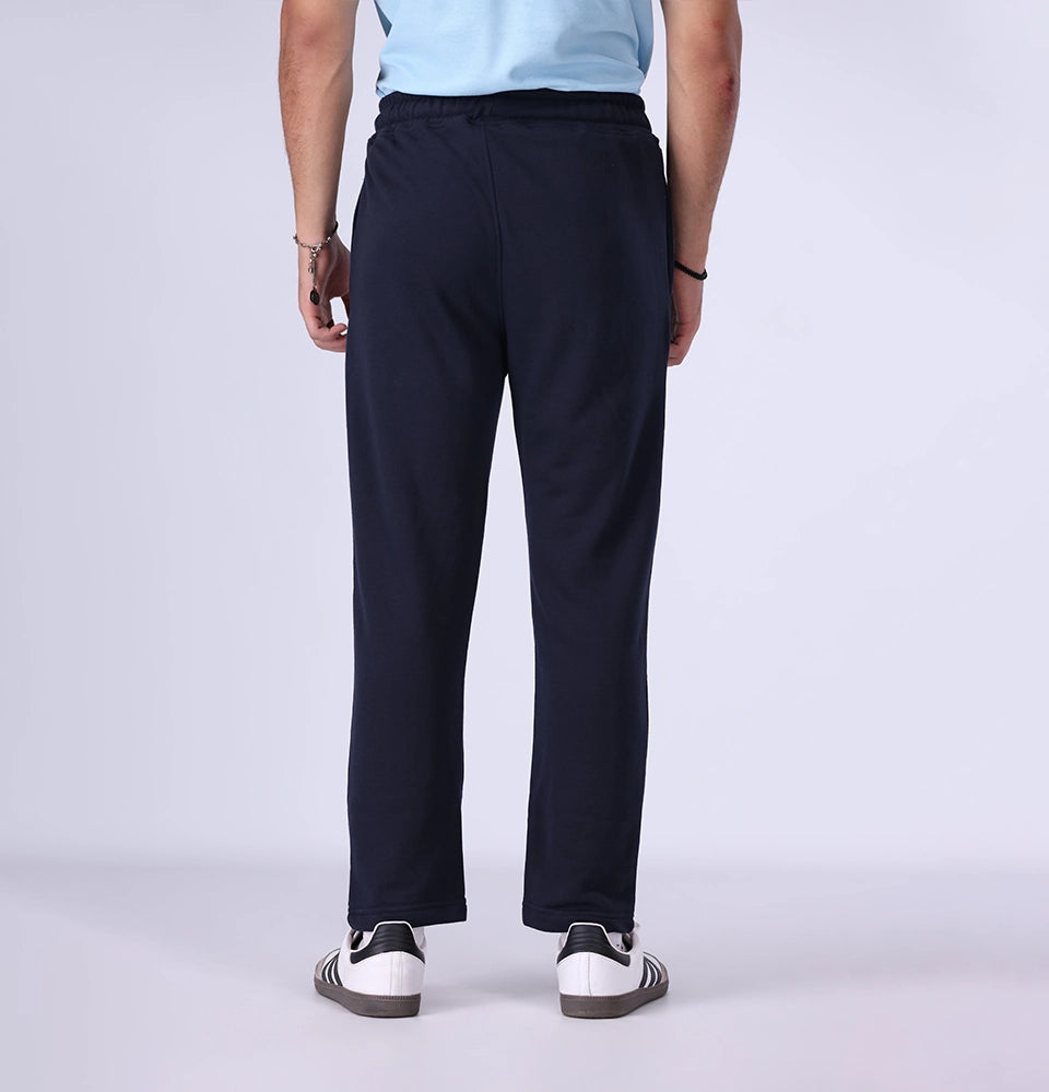 Pleated Trouser Navy Blue
