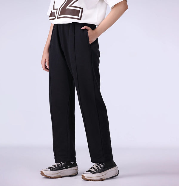 Pleated Trouser Black