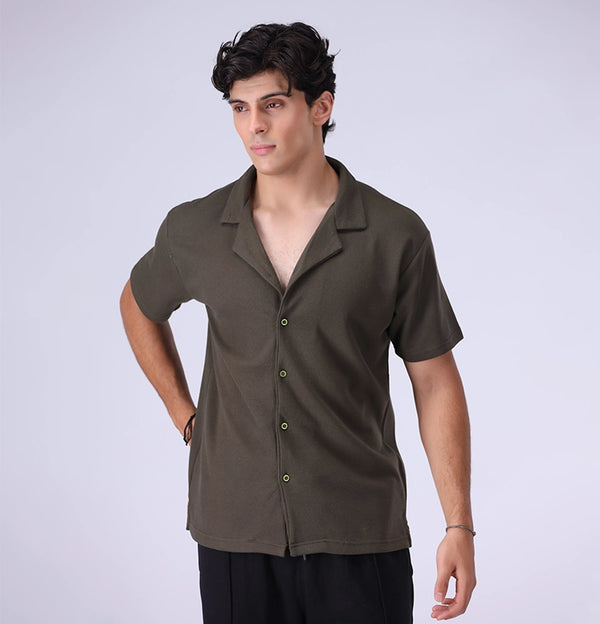 Cuban Shirt Olive