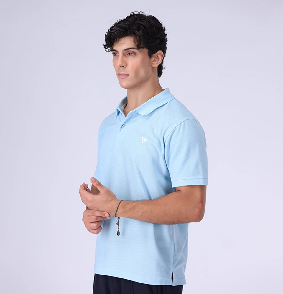 Polo Shirt Sky Blue