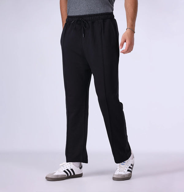 Pleated Trouser Black