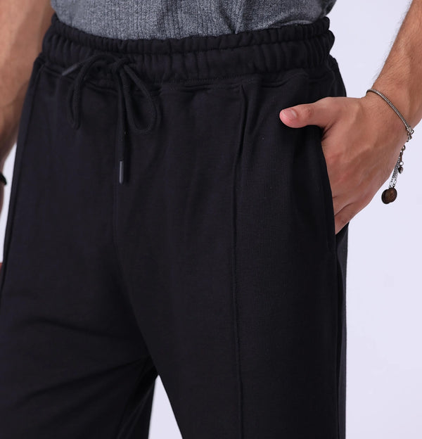 Pleated Trouser Black