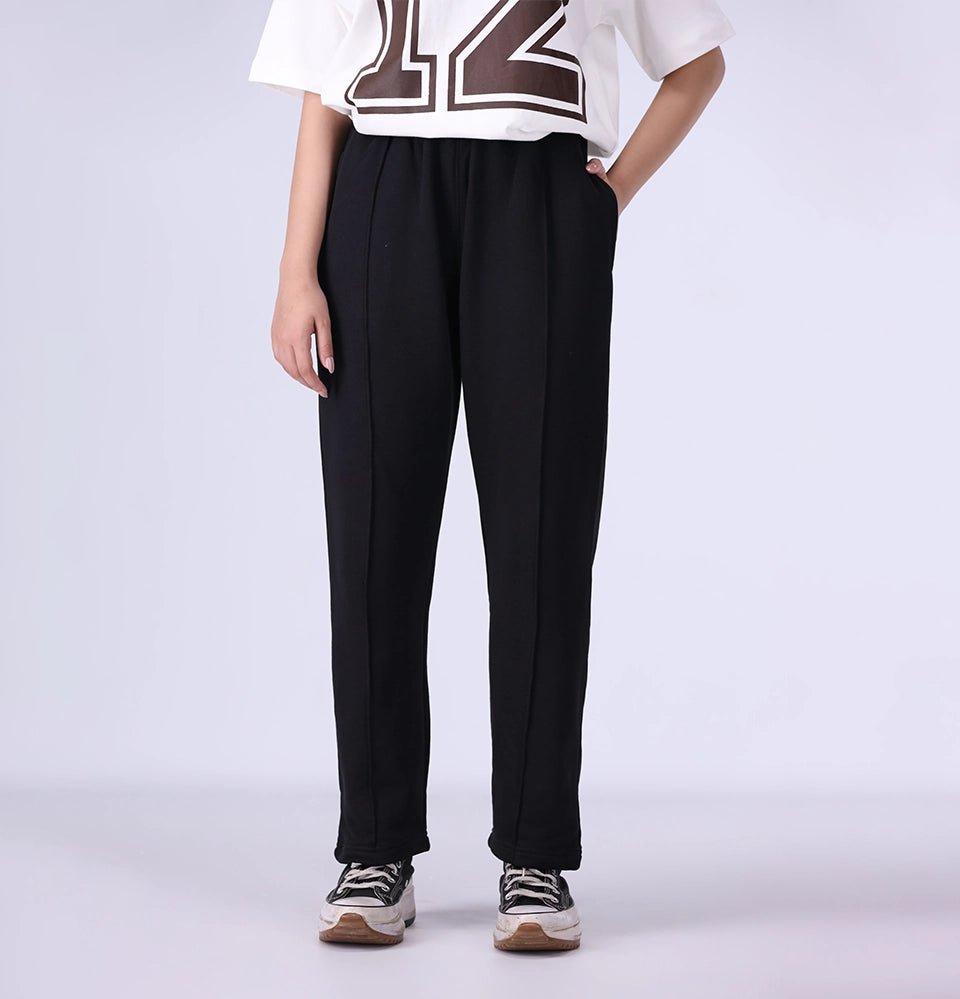 Pleated Trouser Black