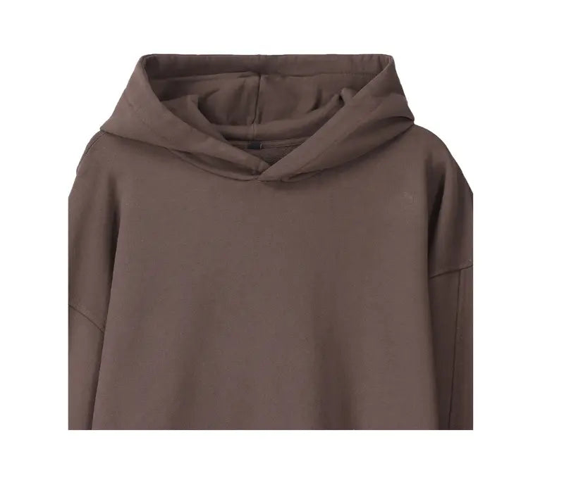 Oversized Hoodie Brown