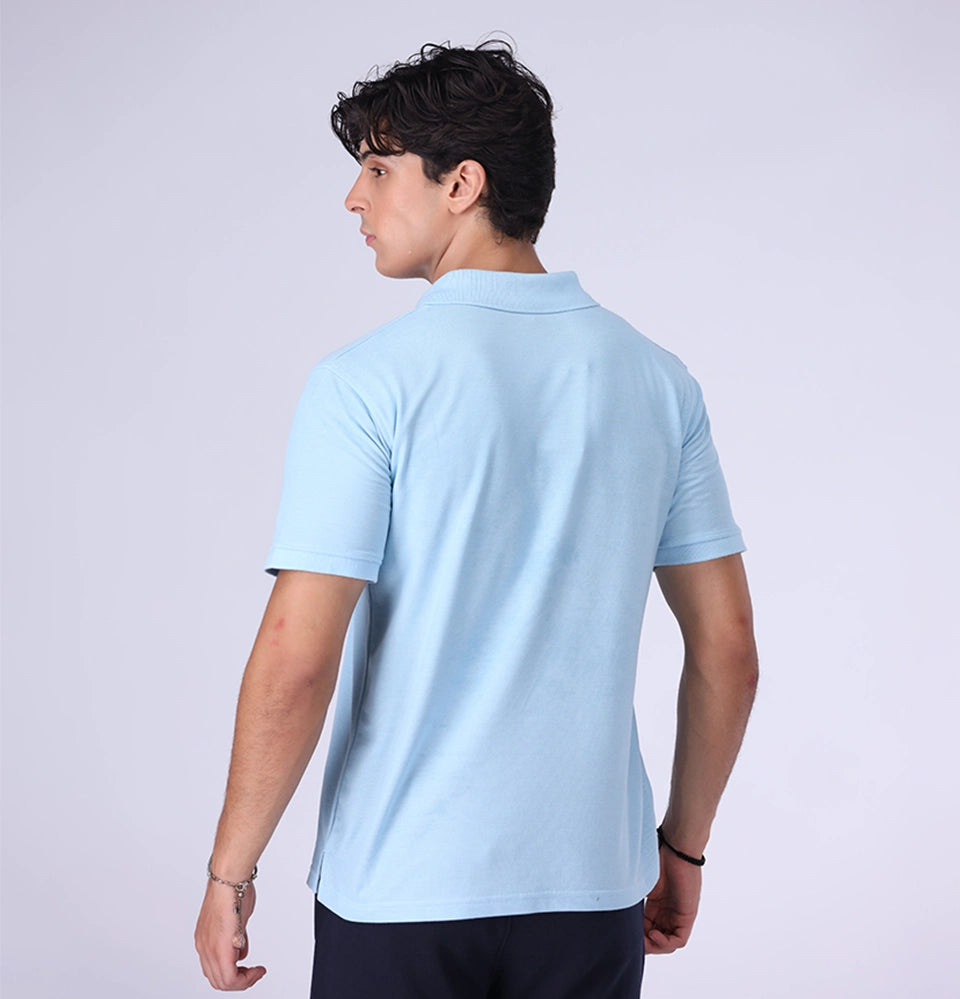 Polo Shirt Sky Blue