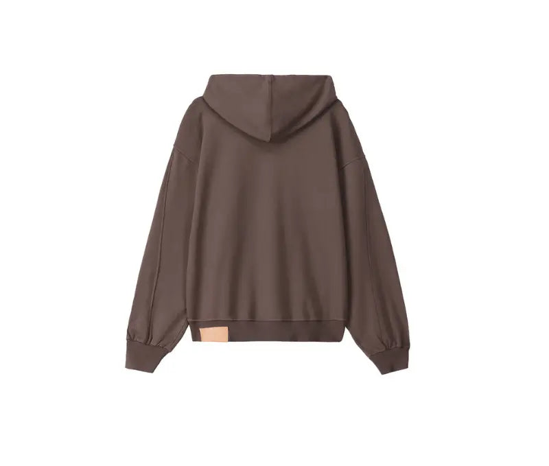 Oversized Hoodie Brown